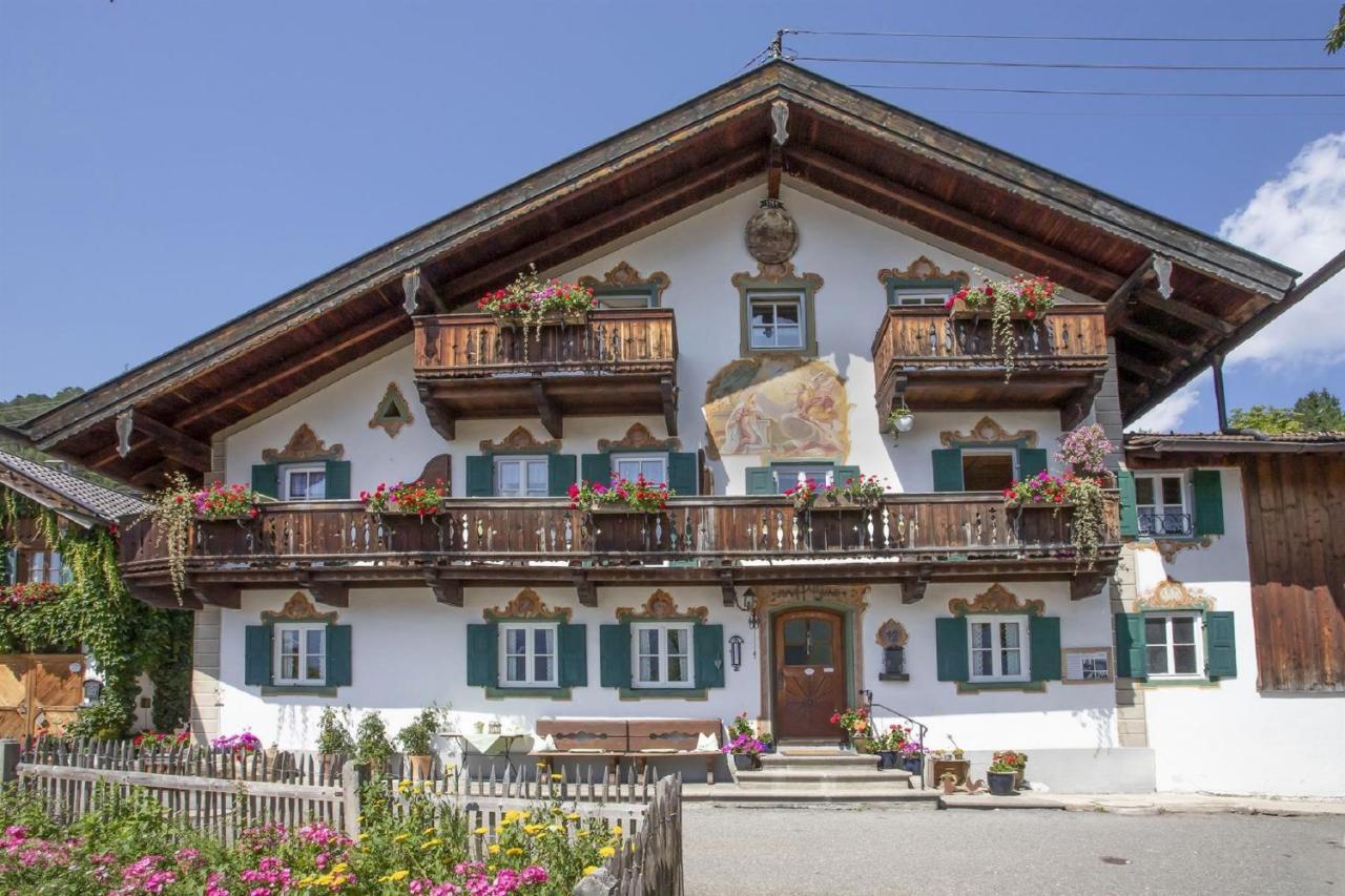 Haus Holler Leilighet Wallgau Eksteriør bilde
