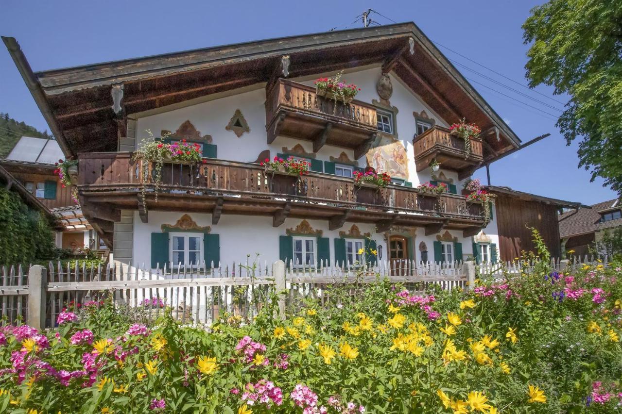 Haus Holler Leilighet Wallgau Eksteriør bilde